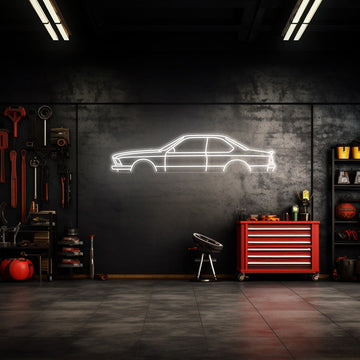 E24 635 Neon Silhouette