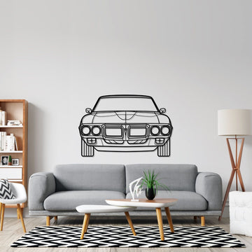 Firebird 1969 Front Silhouette Metal Wall Art