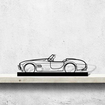 Cobra Silhouette Metal Art Stand