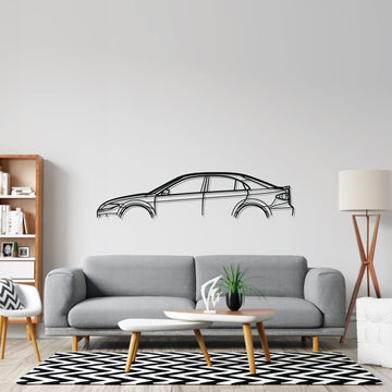 6 MPS 2006 Classic Silhouette Metal Wall Art