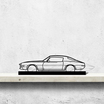 Camaro 1972 Silhouette Metal Art Stand