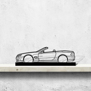 SL55 R230 Silhouette Metal Art Stand